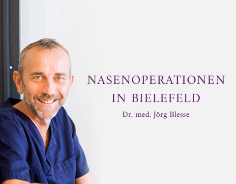 Nasen-OP, Plastische Chirurgie / Schönheitschirurgie Bielefeld, Dr. Blesse
